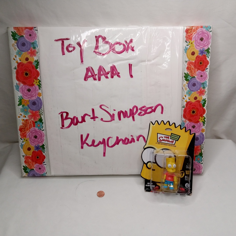 Bart Simpson Keychain - Picture 2 of 3
